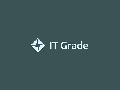 IT Grade/ Concept brand branding business design grade identity it logo logotype programm