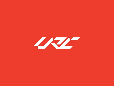 URC/ Logo concept auto brand branding champion identity logo logotype race race car track