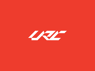URC/ Logo concept auto brand branding champion identity logo logotype race race car track