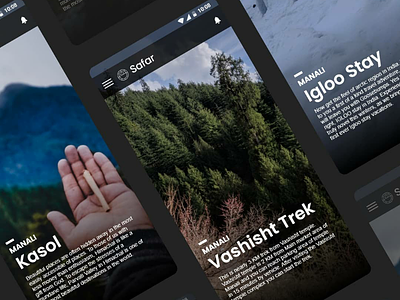 Travel info App UI Concept adobe xd aftereffects app design design figma home page invision landing page photos photoshop product design sketch travel app ui ui design unspalash ux ux design