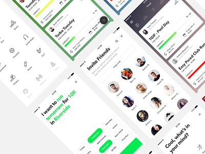 Traina - Overview ios iphone mobile network product social sports ui ui design ux ux design