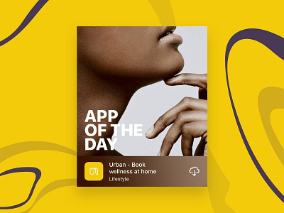 Urban B2C - App of the day app store featured ios iphone mobile product ui ui design ux ux design wellness
