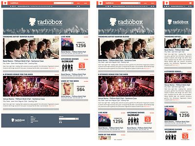 Radiobox Responsive Layout