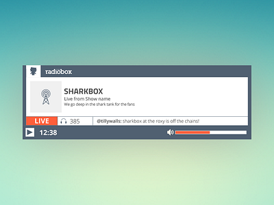 Rabiobox Live Player