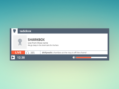 Rabiobox Live Player