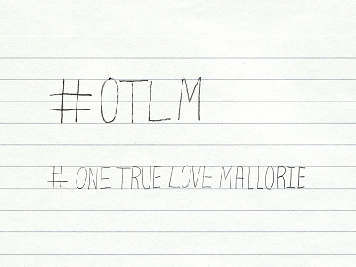 #otlm Logo Scribbles