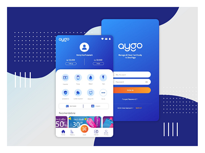 UI design_Aygo e-wallet app