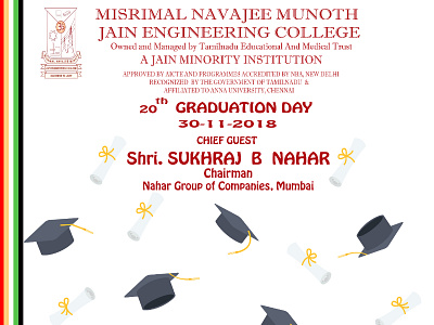 Graduation Day Banner animation art branding design graphic designer hit the art hitheart hittheart icon illustration illustrator logo magesh raja mageshraja officialhittheart typography ui ux vector web