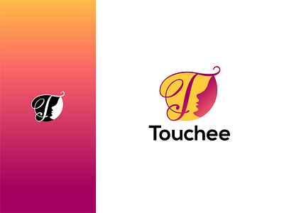 Touchee Logo Design creative logo creative logo design elegent logo logo logo design logo design concept logodesign makeup makeup brand makeup logo