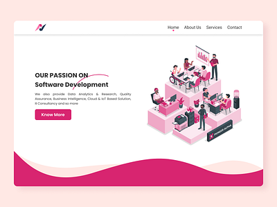 Portfolio Landing Page Design clean ui clean ui design home page interface itsmuntasirb landing page minimal landing page minimal ui modern clean ui design muntasir billah prototype ui ui design ux design web design website website design