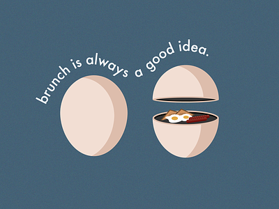 Brunch + Eggs 3d 3d art brunch design eggs foodie graphic art illustration isometric logo minimalist typography vector
