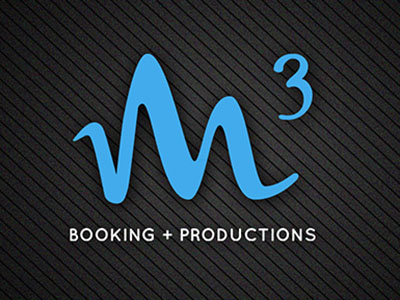 M3 Booking + Productions logo