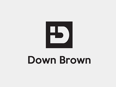 Down brown badge badge design badge logo badgedesign badgelogo branding company design graphic design icon illustration lettermark logo logodesign monogram monogram design monogram logo monogramlogo