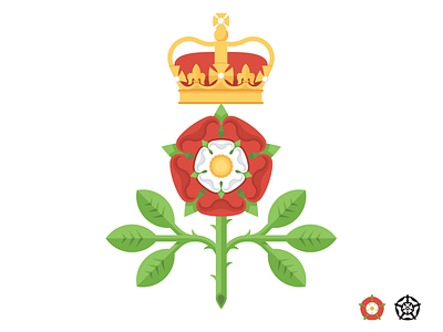 Tudor rose badge britain crown england flower king monarchy rose symbol tudor uk