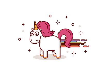 Happy unicorn