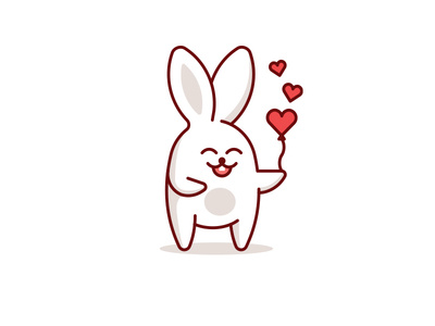 Rabbit in love