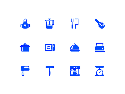 Kitchen icons