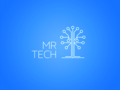 MR Tech logo @2x by Dmitriy Mir on Dribbble