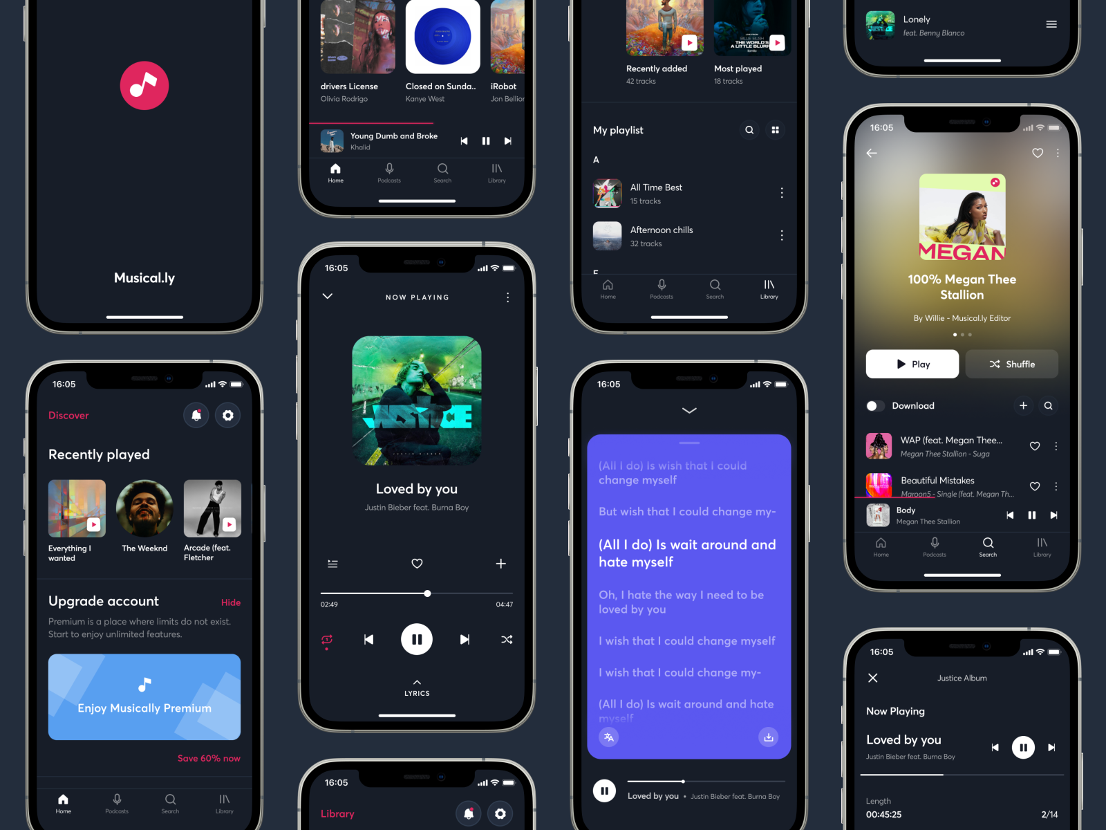 Music App Design By Williams Alamu On Dribbble