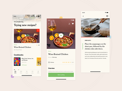 Recipe App Design