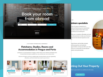 Student Room Flat - Booking Platform for international students