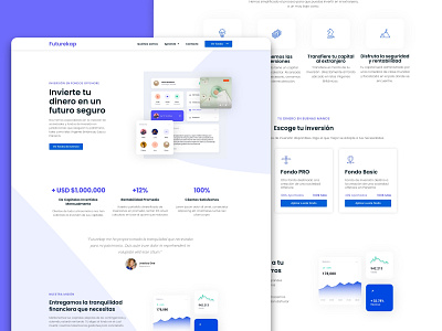 Futurekap Investment - Elementor Web Design