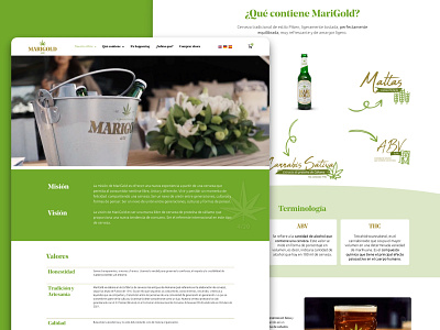 MariGold Web Design Elementor design elementor minimal ui ux wordpress wordpress design
