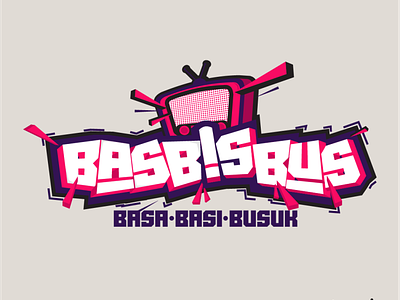 Basa Basi Busuk logo logo design podcast tittle