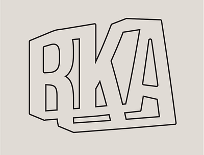 RKA Architect Studio architecture logo logo design
