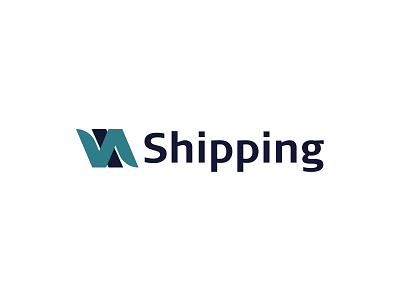 VIA shipping design illustration logo logo design logodesign vector