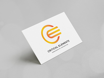 Critical Elements brand identity branding business corporate design logo modern