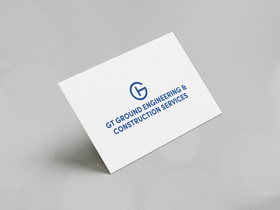 GT Ground Engineering brand identity branding business corporate design logo modern
