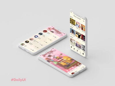 Music player ui