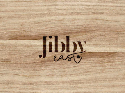 Jibby East Logo brand identity branding custom fonts handlettering icons laser etched logo design branding malaysia restaurant typography