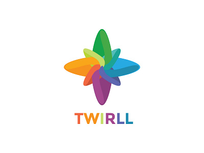 Twirll brand logo twirll