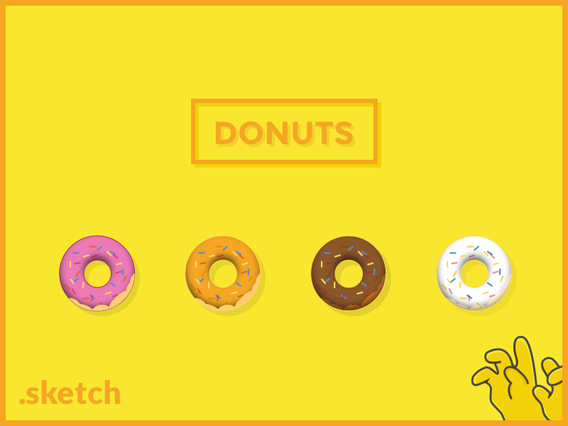 Donuts icons source free icon experiment donut homer donuts ciambelle sketch
