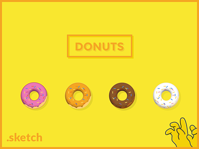 Donuts icons ciambelle donut donuts experiment free homer icon sketch source