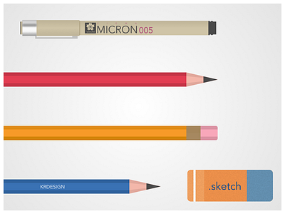 Pencils 005 download free micron pelikan pencils pigma sketch source vector