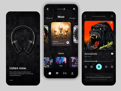 Daily UI: Music App