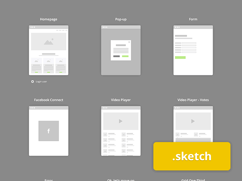 [UPDATE] Flowchart Kit for Sketch with symbols
