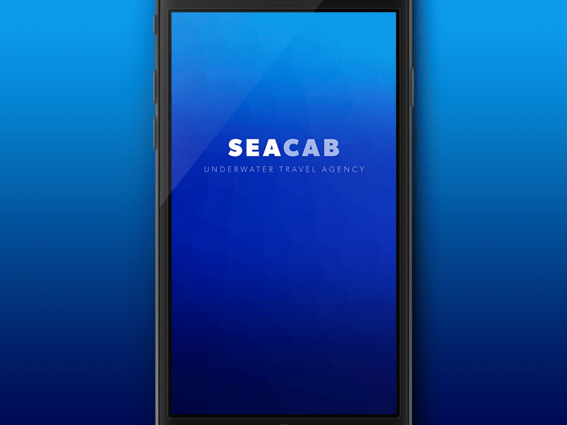 SeaCab - Sign in Animation