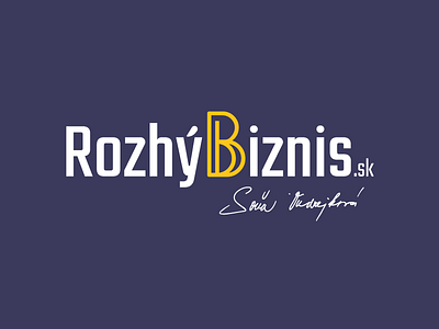 RozhýbBiznis.sk - Logo + Naming brand business illustration logo logotype naming vector