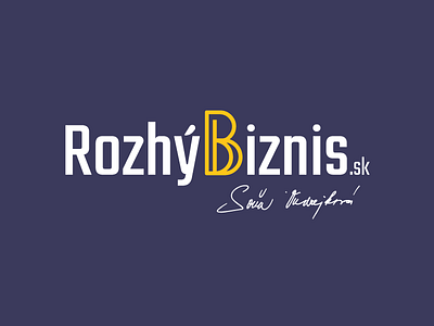 RozhýbBiznis.sk - Logo + Naming