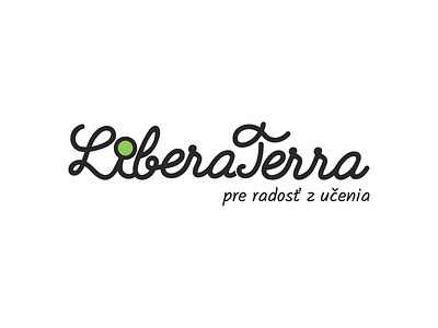 LiberaTerra - Book publisher brand business handwrite illustration lettering logo logotype rebrand typography vector