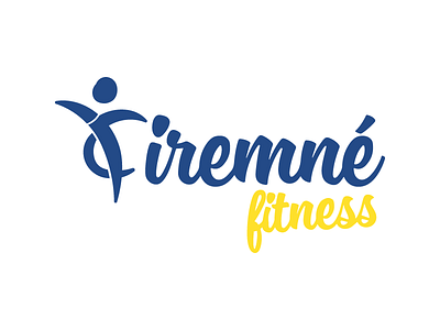 Firemné fitness - Corporate fitness brand branding caligraphy corporate fitness flat font illustrator logo logotype typography vector
