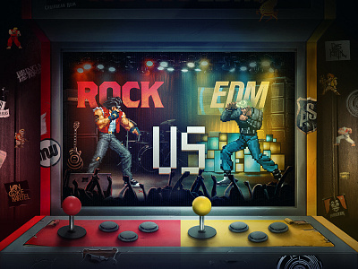 Rock vs EDM