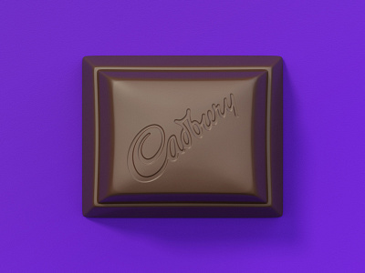 Cadbury 3d blender chocolate food learning render yummy