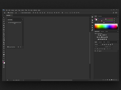 Workarea adobe photoshop workspace