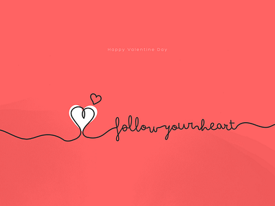 happy valentine day celebrate design dribbble heart hello illustration love typography valentine valentine day vector