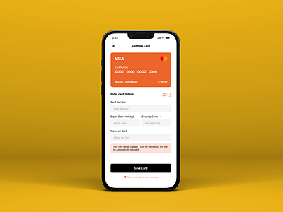 Adding Credit Card - Day002 by Mostafa Ahmed on Dribbble